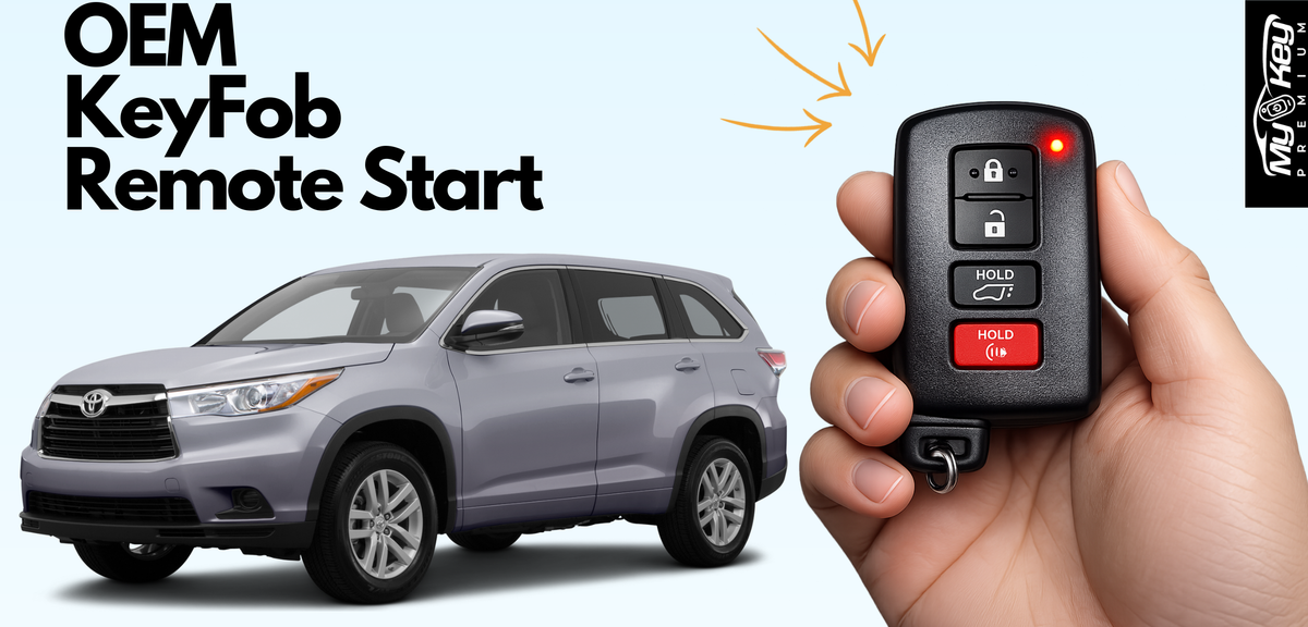Toyota Highlander XU50 (2014-2019) Remote Start Kit – Plug & Play