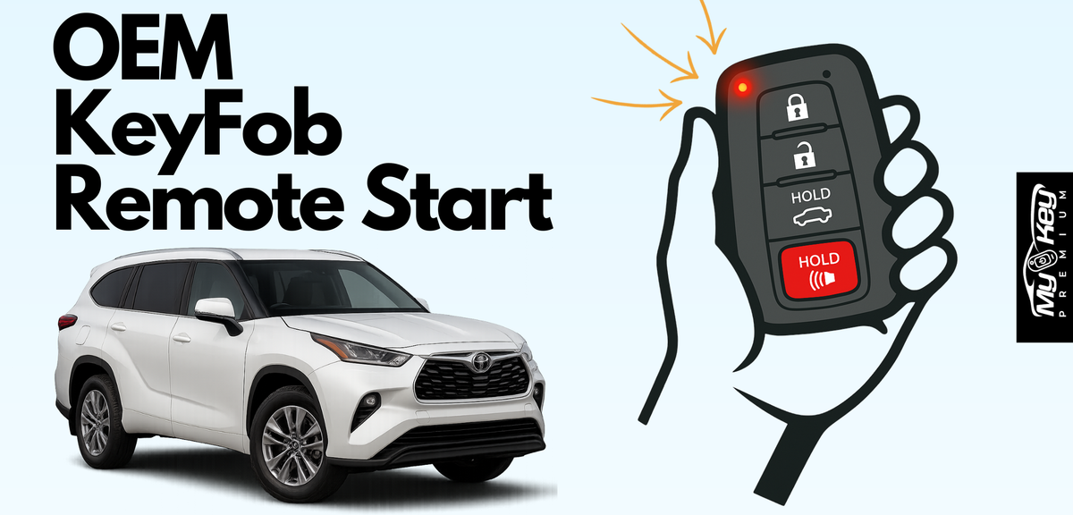 Toyota Highlander XU70 (2020-2025) Remote Start Kit – Plug & Play