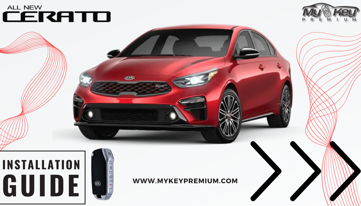 Kia cerato remote start oem key 