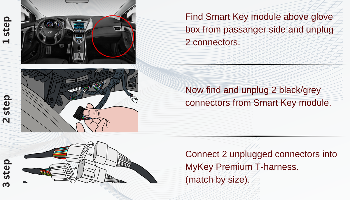 2011-2016 hyundai elantra md remote start kit plug and play installation guide part 1