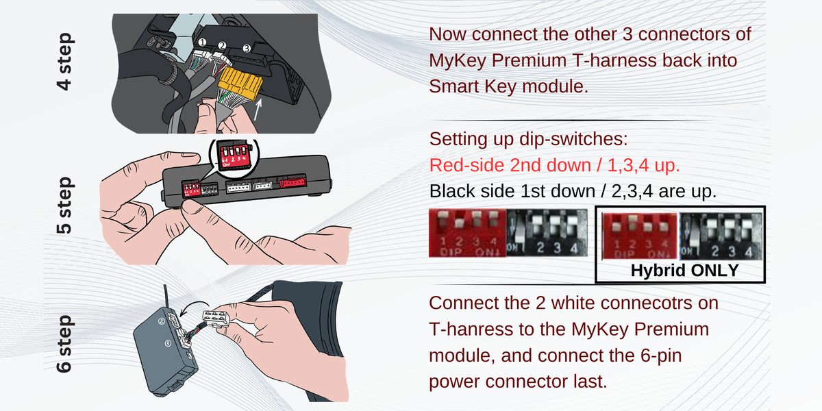 2016-2020 Kia Optima Key fob Remote Engine auto starter installation guide[My Key Premium]