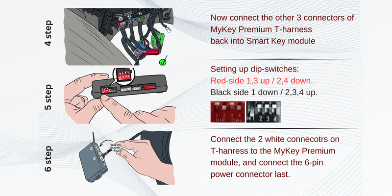 2020-2022 Hyundai Palisade Key fob Remote Engine auto starter installation guide[My Key Premium]