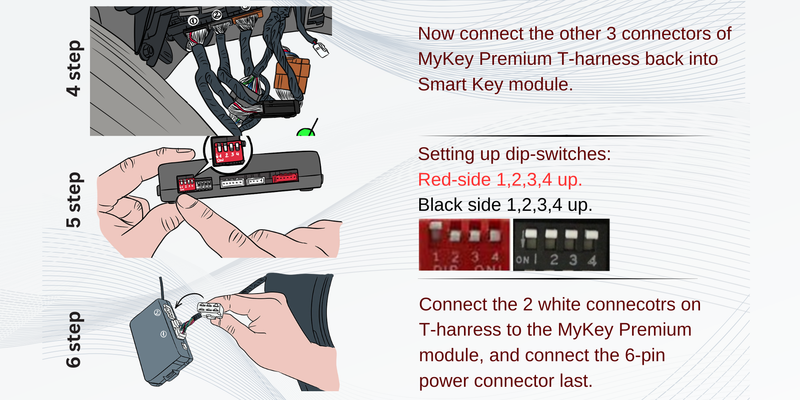 Hyundai Kona Os 2018-2020 Key fob Remote Engine auto starter installation guide[My Key Premium] part 2
