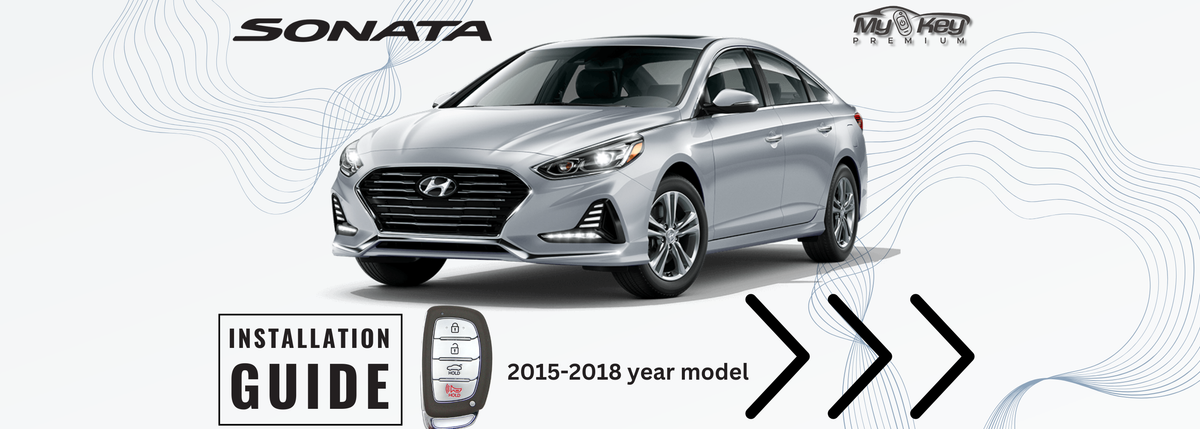 Hyundai Sonata LF Facelift 2018-2019 remote start kit plug and play installation