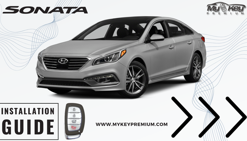 Hyundai Sonata LF 2015-2017 remote start installation 