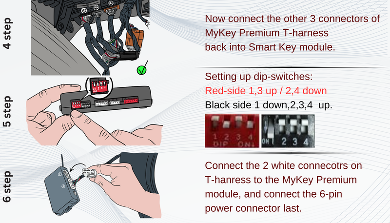 2016-2021 Hyundai Tucson TL remote start kit plug and play oem key fob installation guide part 2