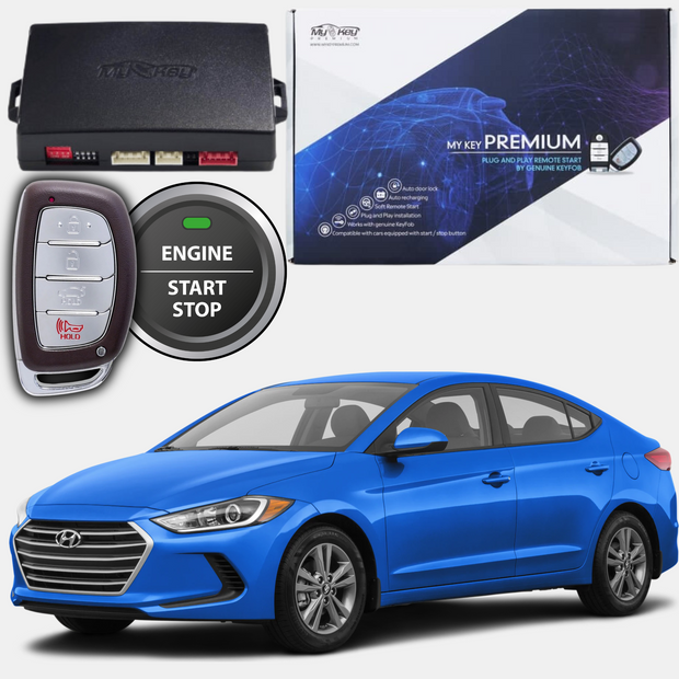 Hyundai elantra 2017~2019 AD Remote Engine Auto STARTER KIT [MyKey Premium]