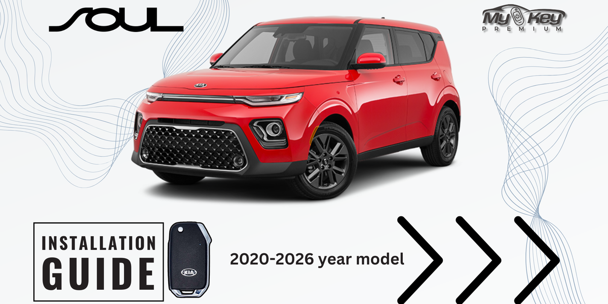 Kia Soul SK3 (2020-2026) Remote Start Kit – Plug & Play [MyKey Premium] step by step installation 