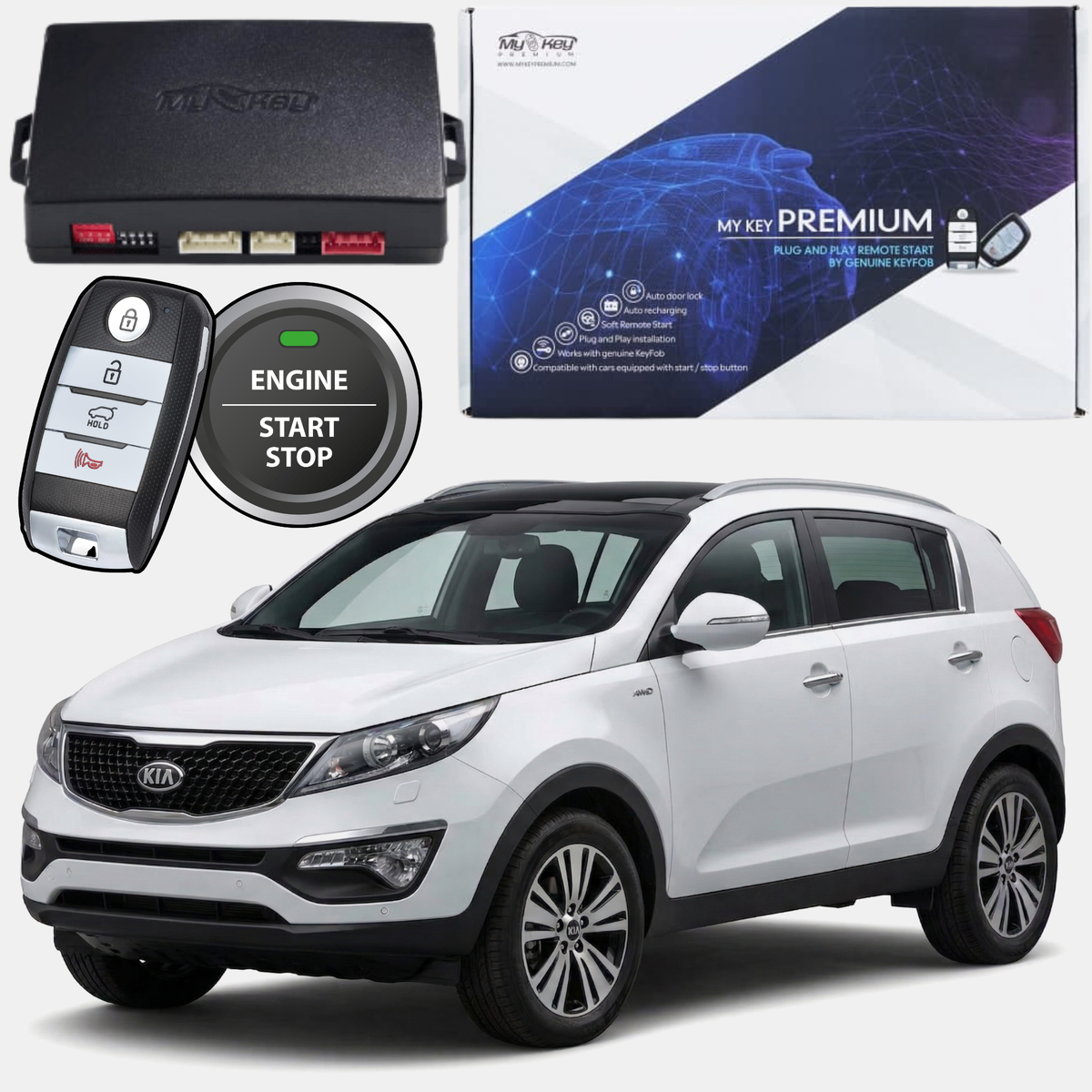 نظام تشغيل عن بُعد لكيا سبورتاج SL 2011–2016 | OEM Plug & Play