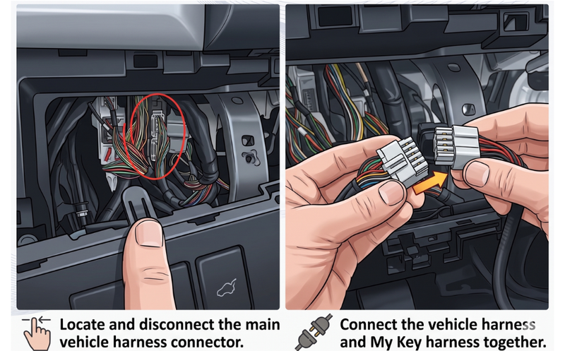 Toyota Camry XV50 (2012-2014) Remote Start Kit – Plug & Play Install (2)