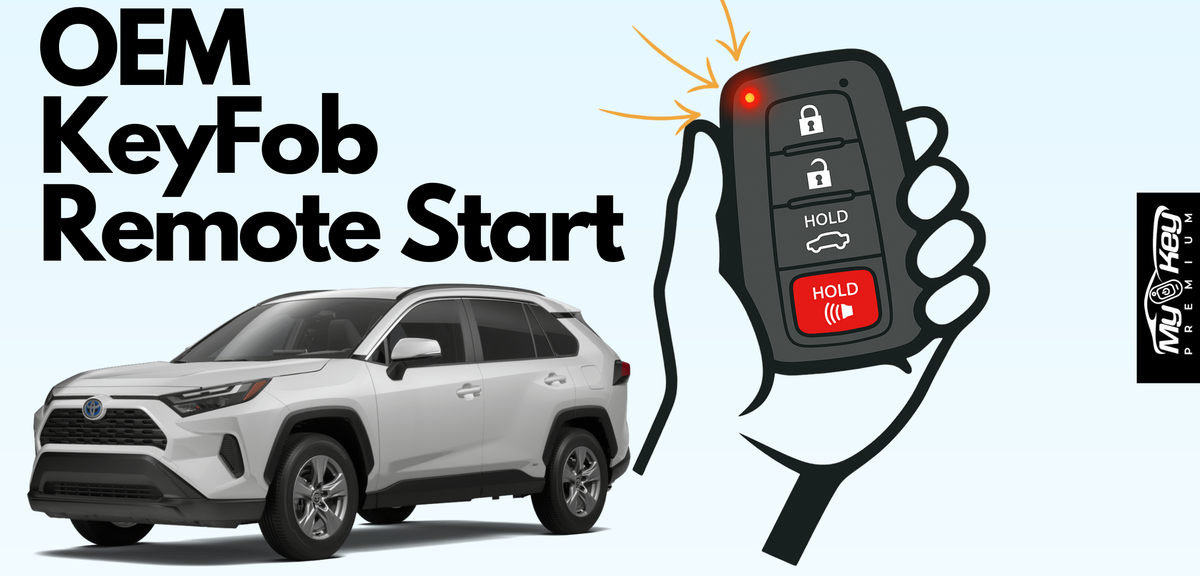 Toyota RAV4 XA50 (2019-2025) Remote Start Kit – Plug & Play (MyKey Premium)
