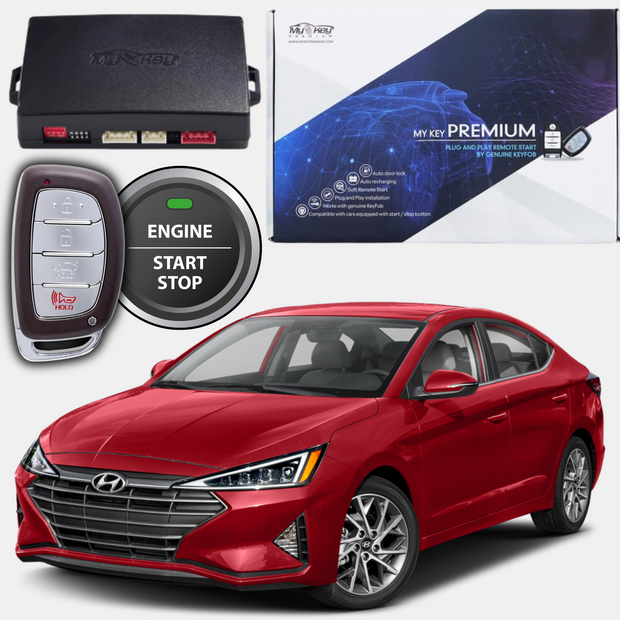 Hyundai elantra 2019~2020 AD Facelift Remote Engine Auto STARTER KIT [MyKey Premium]