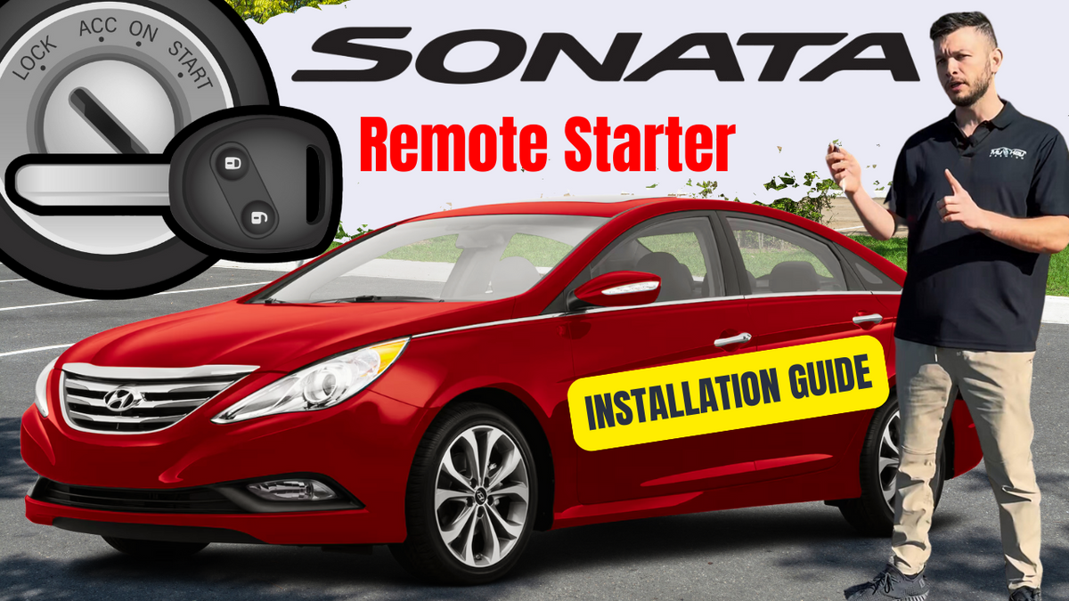 Hyundai Sonata 2009-2014 | Remote Engine Starter Installation | Key Ignition | MyKey Premium
