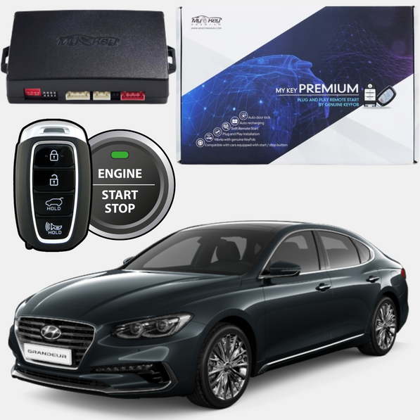 نظام تشغيل عن بُعد لهيونداي أزيرا IG 2018–2021 | OEM Plug & Play