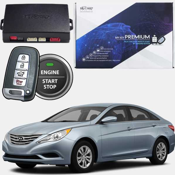 hyundai sonata yf 2009-2014 remote engine starter kit plug and play [MyKeyPremium]