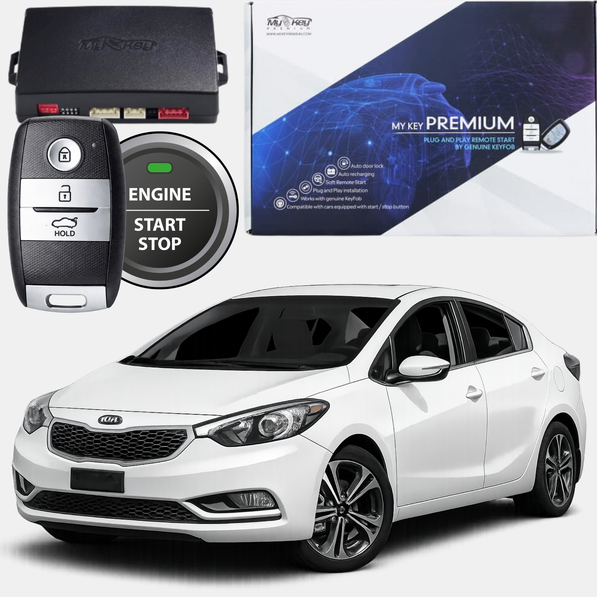 kia forte yd 2014-2016 remote start plug and play oem key fob (push to start)