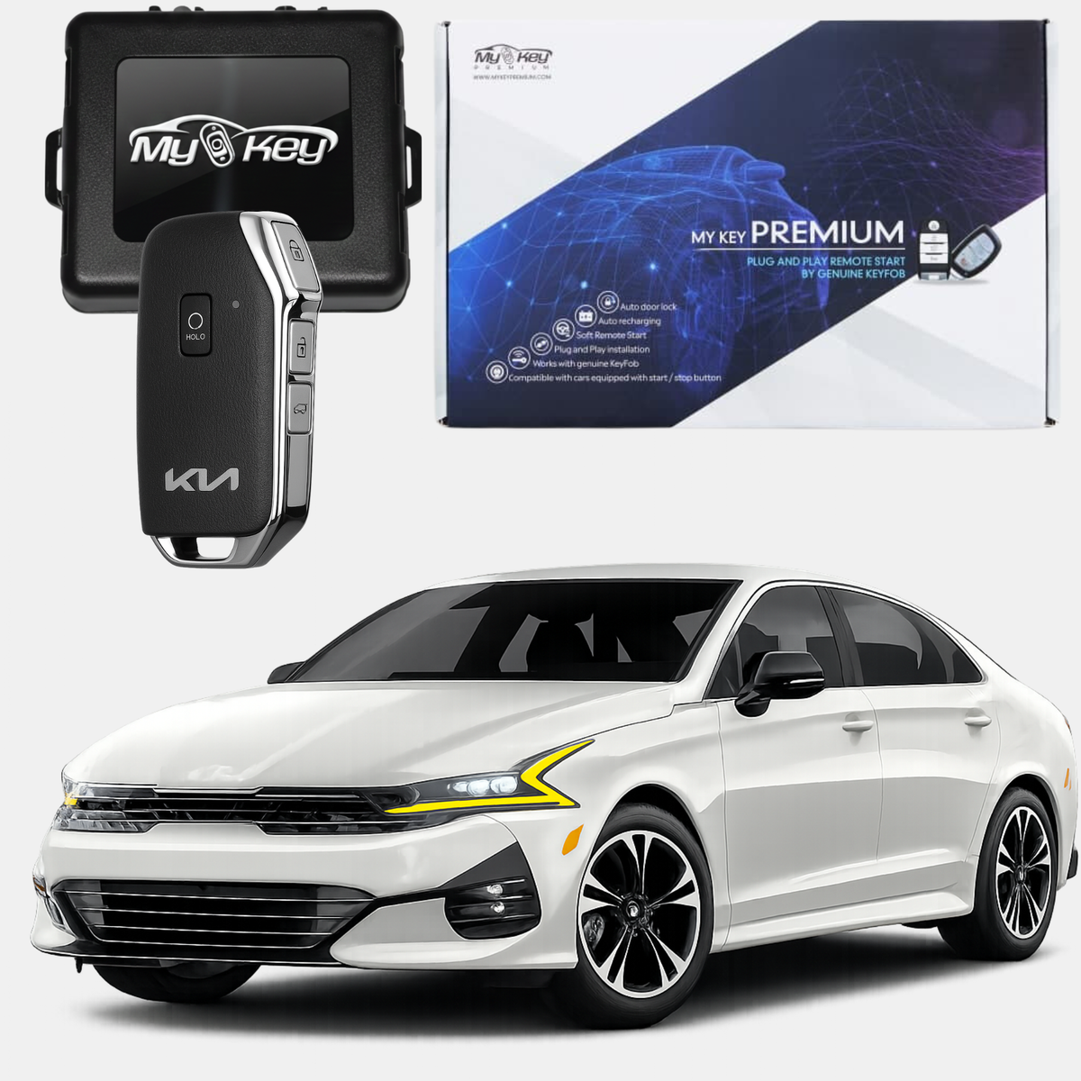 وحدة Smart Timer والقفل الذكي لكيا K5 2021–2025 | OEM Climate Control Module