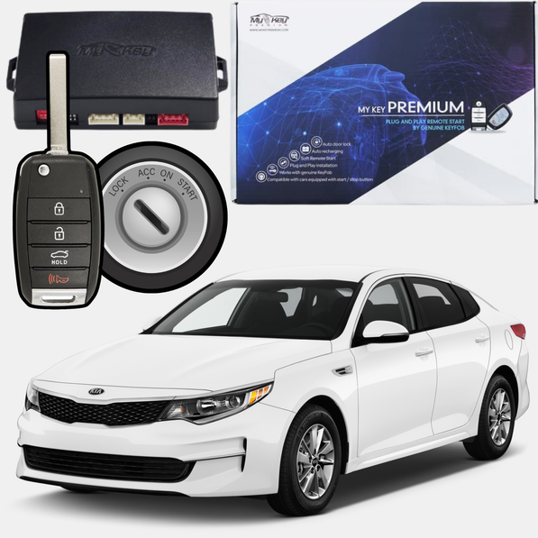 kia optima jf 2016-2020 remote start kit plug and play oem key fob