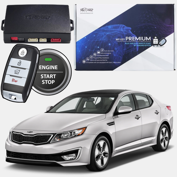 kia optima 2014-2015 remote engine auto starter kit my key premium tf