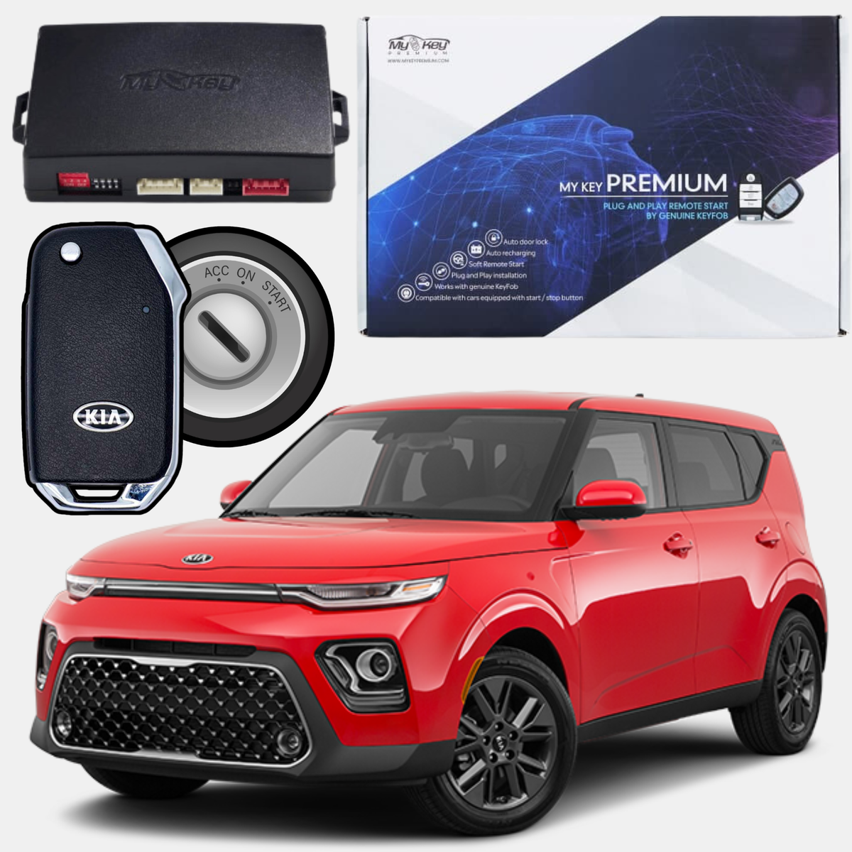 نظام تشغيل عن بُعد لكيا سول SK3 2020–2026 | OEM Plug & Play