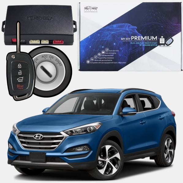 2016~2021 hyundai tucson key ignition ultimate remote engine autostarter kit [MyKeyPremium] auto start your engine